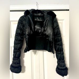 BEBE Black Puffer Jacket